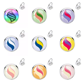 Pokémon Mega Evolution Stone Silver Ring - Mega Evolved Garchomp,B07
