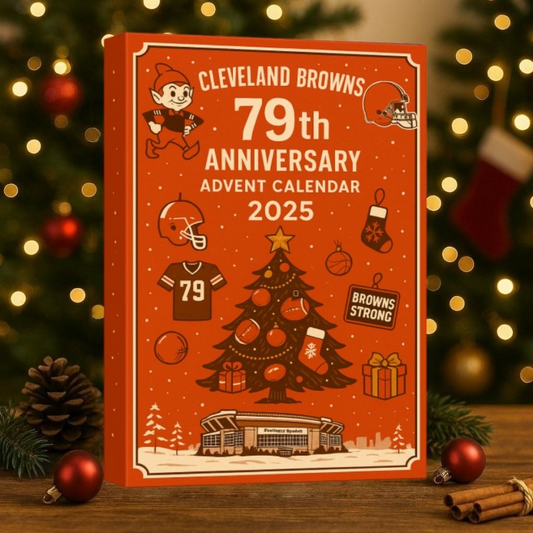 CLEVELAND BROWNS 79TH ANNIVERSARY ADVENT CALENDAR