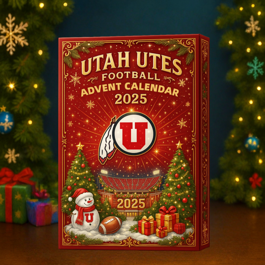 UTAH UTES FOOTBALL ADVENT CALENDAR 2025
