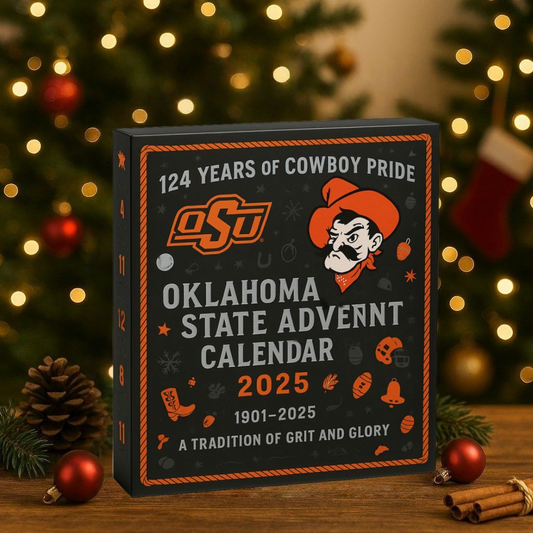 OKLAHOMA STATE COWBOYS 124TH ANNIVERSARY ADVENT CALENDAR