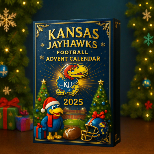 KANSAS JAYHAWKS FOOTBALL 2025 ADVENT CALENDAR