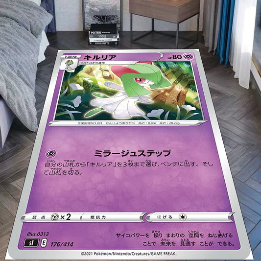 Gardevoir Anime Blanket,Ultra Soft and Cozy,Ideal for Psychic and Fairy-Type Anime Fans,B-C-04