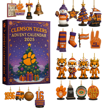 2025 CLEMSON TIGERS FOOTBALL ADVENT CALENDAR