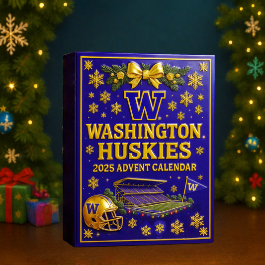 2025 Washington Huskies football advent calendar