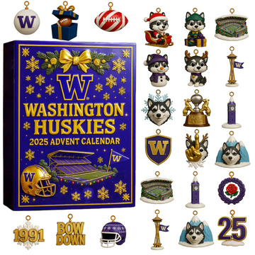 2025 Washington Huskies football advent calendar