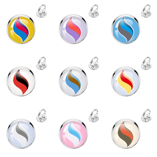Pokémon Mega Evolution Stone Silver Ring - Mega Evolved Garchomp,B07