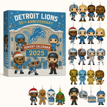 Detroit Lions 95th Anniversary 2025 Advent Calendar