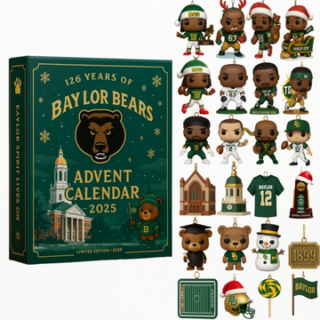 BAYLOR BEARS 126TH ANNIVERSARY ADVENT CALENDAR 2025