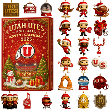 UTAH UTES FOOTBALL ADVENT CALENDAR 2025