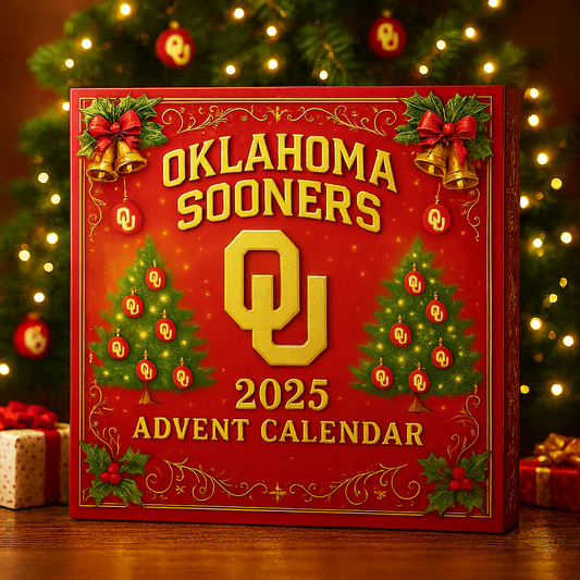 2025 OKLAHOMA SOONERS FOOTBALL ADVENT CALENDAR
