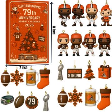 CLEVELAND BROWNS 79TH ANNIVERSARY ADVENT CALENDAR