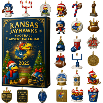KANSAS JAYHAWKS FOOTBALL 2025 ADVENT CALENDAR