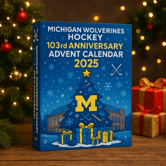 Michigan Wolverines Hockey 103rd Anniversary Advent Calendar 2025