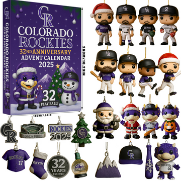 Colorado Rockies 32nd Anniversary Advent Calendar 2025