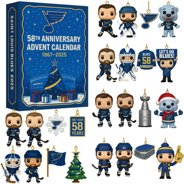 Saint Louis Blues 58th Anniversary Advent Calendar 2025