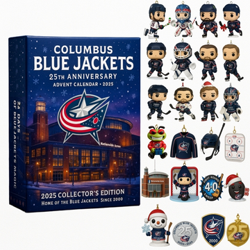 Columbus Blue Jackets 25th Anniversary Advent Calendar 2025