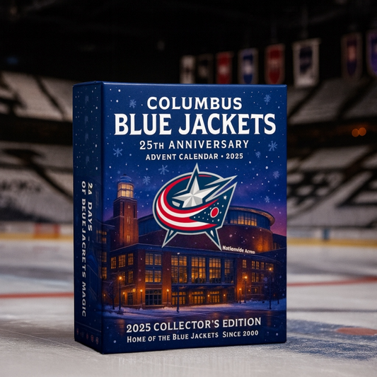 Columbus Blue Jackets 25th Anniversary Advent Calendar 2025