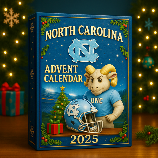 2025 North Carolina Tar Heels Advent Calendar